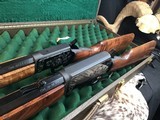 1970 Marlin “Brace of 1000” match pair of Marlin model 336 & Marlin model 39, Cased, Unfired Factory Engraved, Trades Welcome - 19 of 25