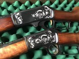 1970 Marlin “Brace of 1000” match pair of Marlin model 336 & Marlin model 39, Cased, Unfired Factory Engraved, Trades Welcome - 15 of 25