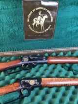 1970 Marlin “Brace of 1000” match pair of Marlin model 336 & Marlin model 39, Cased, Unfired Factory Engraved, Trades Welcome - 10 of 25