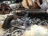 Antique 1894 Colt SAA .45, 4.75 inch, Wells Fargo Colt. 3 Notches in Grips, Trades Welcome - 13 of 21