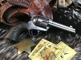 Antique 1894 Colt SAA .45, 4.75 inch, Wells Fargo Colt. 3 Notches in Grips, Trades Welcome