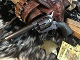 Antique 1894 Colt SAA .45, 4.75 inch, Wells Fargo Colt. 3 Notches in Grips, Trades Welcome - 3 of 21