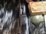 Antique 1894 Colt SAA .45, 4.75 inch, Wells Fargo Colt. 3 Notches in Grips, Trades Welcome - 18 of 21
