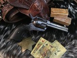 Antique 1894 Colt SAA .45, 4.75 inch, Wells Fargo Colt. 3 Notches in Grips, Trades Welcome - 6 of 21