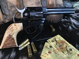 1901 Mfg. Colt SAA, 4 3/4 inch, 38/40 cartridge, Genuine Stag Grips, Matching Numbers, First Gen, Trades Welcome. - 17 of 24