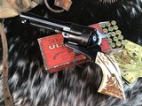 1901 Mfg. Colt SAA, 4 3/4 inch, 38/40 cartridge, Genuine Stag Grips, Matching Numbers, First Gen, Trades Welcome. - 16 of 24