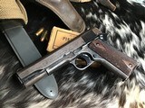 1918 Black Army Colt 1911, Original & Matching .45 acp, Trades Welcome - 1 of 25