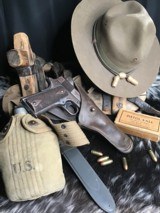 1918 Black Army Colt 1911, Original & Matching .45 acp, Trades Welcome - 4 of 25