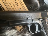 1918 Black Army Colt 1911, Original & Matching .45 acp, Trades Welcome - 21 of 25