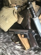 1918 Black Army Colt 1911, Original & Matching .45 acp, Trades Welcome - 19 of 25