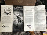 1968 Colt Targetsman .22 Pistol w/Box, Hard to Find Model, Trades Welcome - 6 of 15