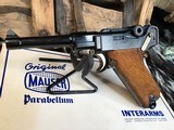 Mauser American Eagle P08 Luger Pistol, 9mm, NOS In Box, Gorgeous, Trades Welcome