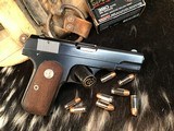 1934 Mfg. Colt 1908 Hammerless .380 Pistol, Trades Welcome - 5 of 17