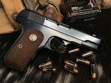 1934 Mfg. Colt 1908 Hammerless .380 Pistol, Trades Welcome