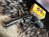 1979 Boxed Colt Diamondback .38, Nickel, Four Inch Vented Rib Barrel, Blacg Grips W/Gold Medallions, Trades Welcome - 12 of 18