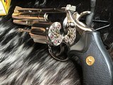 1979 Boxed Colt Diamondback .38, Nickel, Four Inch Vented Rib Barrel, Blacg Grips W/Gold Medallions, Trades Welcome - 13 of 18