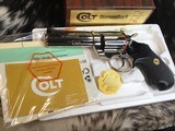 1979 Boxed Colt Diamondback .38, Nickel, Four Inch Vented Rib Barrel, Blacg Grips W/Gold Medallions, Trades Welcome - 1 of 18