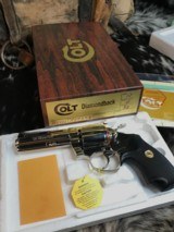 1979 Boxed Colt Diamondback .38, Nickel, Four Inch Vented Rib Barrel, Blacg Grips W/Gold Medallions, Trades Welcome - 16 of 18