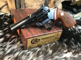 Colt Trooper MKIII .22 Magnum Revolver, Boxed, Unfired Since Factory, Four Inch, Trades Welcome