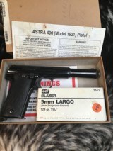 Astra 400, 9mm Largo, Excellent, Matching numbers. Trades Welcome - 1 of 19