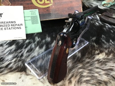 Colt Trooper MKIII Rare 8 inch Blued Barrel, .22 LR, 98% , Boxed, Trades Welcome - Image 9 of 23