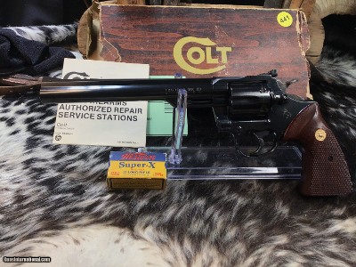 Colt Trooper MKIII Rare 8 inch Blued Barrel, .22 LR, 98% , Boxed, Trades Welcome - Image 10 of 23