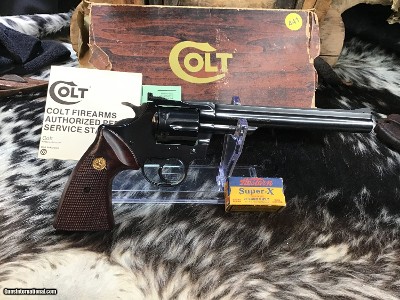 Colt Trooper MKIII Rare 8 inch Blued Barrel, .22 LR, 98% , Boxed, Trades Welcome - Image 21 of 23