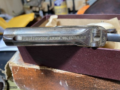 Remington model 95 Derringer, Nickel,Boxed, .41 RF, TRADES WELCOME - Image 6 of 12