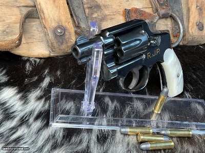 Smith & Wesson Pre Model 10, 2 inch W/ Gold inlay & MOP Grips, .38 Special. Trades Welcome - Image 7 of 17