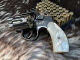 Smith & Wesson Pre Model 10, 2 inch W/ Gold inlay & MOP Grips, .38 Special. Trades Welcome - 17 of 17