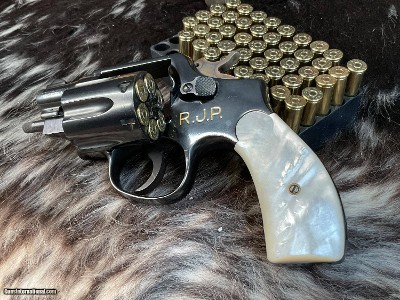 Smith & Wesson Pre Model 10, 2 inch W/ Gold inlay & MOP Grips, .38 Special. Trades Welcome - Image 17 of 17