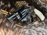 Smith & Wesson Pre Model 10, 2 inch W/ Gold inlay & MOP Grips, .38 Special. Trades Welcome - 14 of 17