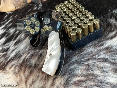 Smith & Wesson Pre Model 10, 2 inch W/ Gold inlay & MOP Grips, .38 Special. Trades Welcome - Image 15 of 17