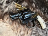 Smith & Wesson Pre Model 10, 2 inch W/ Gold inlay & MOP Grips, .38 Special. Trades Welcome - 13 of 17