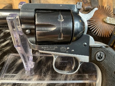 Early Ruger Flattop BlackHawk , 6.5 inch, .357 Magnum. Trades Welcome - Image 10 of 24