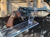 Smith & Wesson model 34-1 Kit Gun, 4 inch, .22 LR 98%. Trades Welcome - 2 of 21