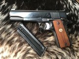 1982 Colt 70 Series Government Model W/Colt Service .22 Conversion to .22LR, Trades Welcome. - 10 of 19