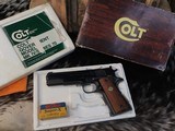 1982 Colt 70 Series Government Model W/Colt Service .22 Conversion to .22LR, Trades Welcome. - 12 of 19