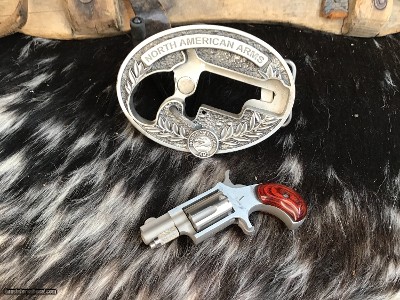 North American Arms 22 LR Belt Buckle Revolver - Image 4 of 5