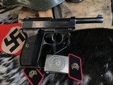 1943 Mauser BYF Code P38 WWII Nazi Proofed 9mm Pistol. Trades Welcome - 2 of 13