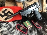 1943 Mauser BYF Code P38 WWII Nazi Proofed 9mm Pistol. Trades Welcome - 13 of 13