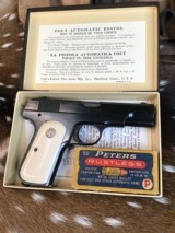 Colt 1903 Hammerless Pistol, All Original, Ivory Grips ,1922 Mfg. .32 acp, Trades Welcome - 5 of 18