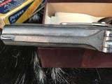 Antique Remington Model 95 Double Derringer, “ Two Liner” Barrel Rib Address, Made 1868-1888, Nickel. .41 Short RF, Boxed - 12 of 19