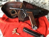 Japanese Type 14 Semi-Auto Pistol by Nagoya Kokubunji with Holster - 2 of 25