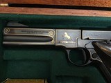 1952 Colt Woodsman Match Target, Gold Inlayed Engraved by George Sherwood, Gorgeous, Cased, Trades Welcome - 2 of 25