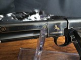 1952 Colt Woodsman Match Target, Gold Inlayed Engraved by George Sherwood, Gorgeous, Cased, Trades Welcome - 21 of 25