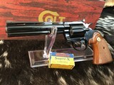 1971 Colt Diamondback Royal Blued 6 inch, .22LR, Gorgeous Condition, Boxed. Trades Welcome - 3 of 24