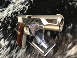 1976 Colt Series 70 1911, .45 acp. Brilliant Nickel Finish, Stunning , Boxed, Trades Welcome. - 1 of 22