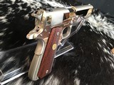 1976 Colt Series 70 1911, .45 acp. Brilliant Nickel Finish, Stunning , Boxed, Trades Welcome. - 12 of 22