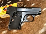 1967 Belgium Browning “Baby” .25 acp Semi Auto Pistol, Excellent Original Condition. Trades Welcome. - 1 of 9